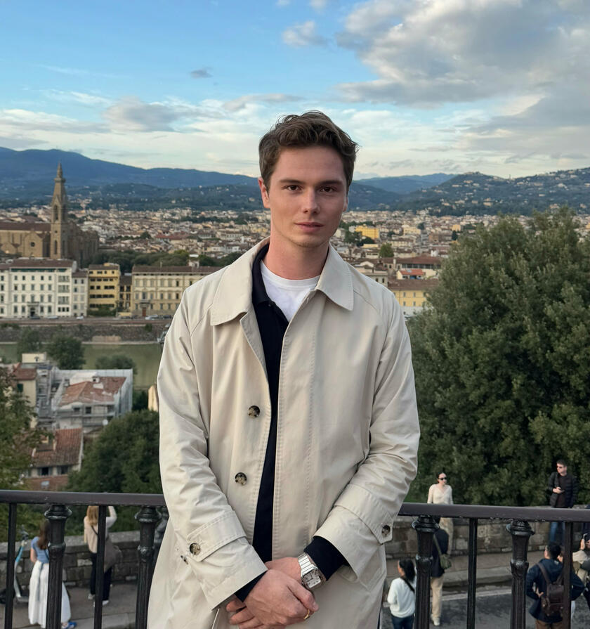 Heinz Koop in Florenz